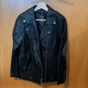 Guess Black Biker Jacket
